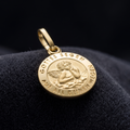 Anhänger Schutzengel Gold 333, Freisteller